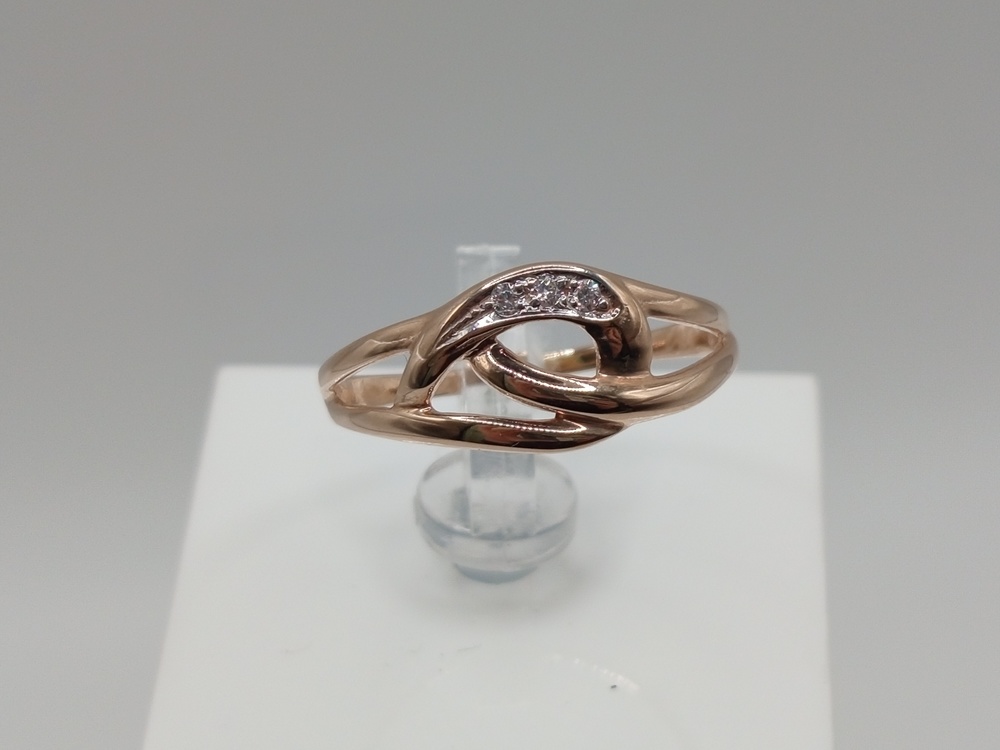 КОЛКМИ585 КОЛЬЦО С КАМНЯМИ (Au 585)