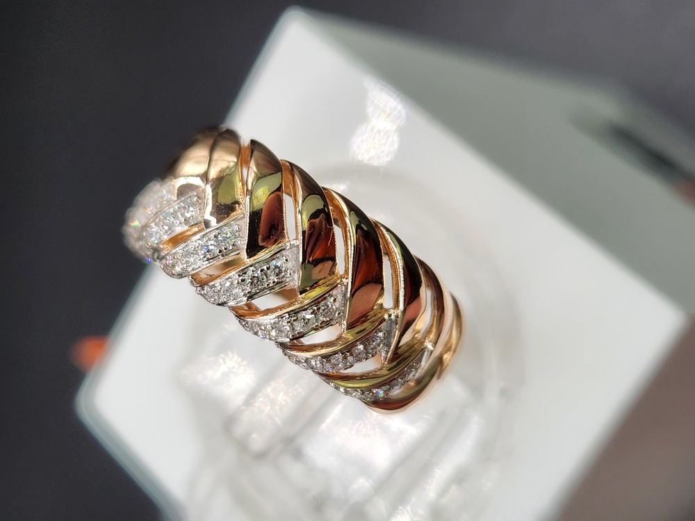 КОЛЬЦО БРИЛЛИАНТ Au 585