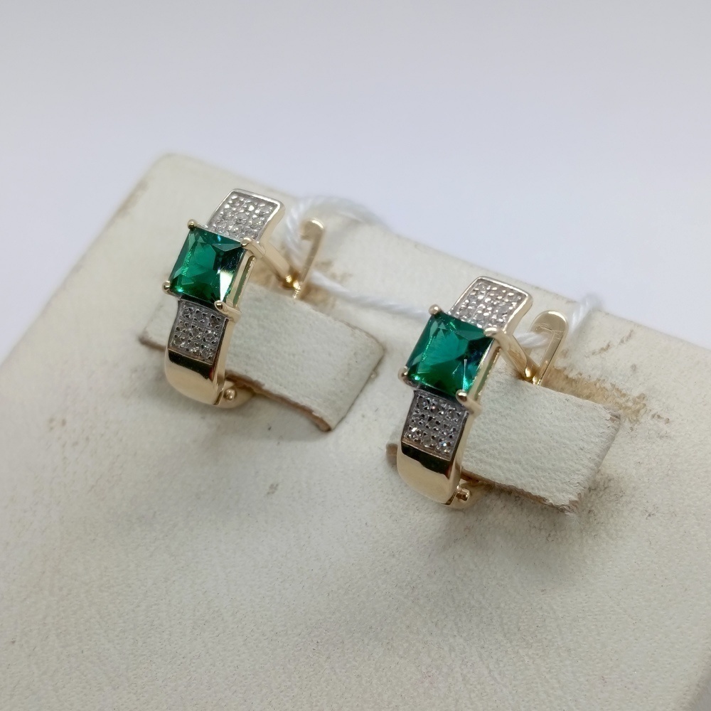 СЕРЬГИ БРИЛЛИАНТ (Au 585)