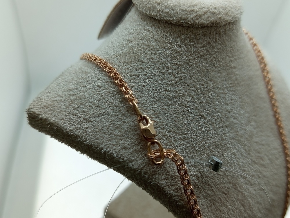 ЦЕПЬ ПУСТОТЕЛАЯ Бисмарк (Au 585)