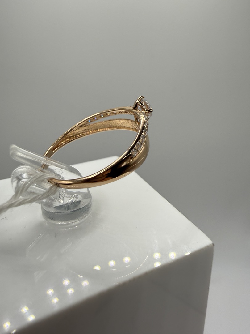 КОЛКМИ585 КОЛЬЦО С КАМНЯМИ (Au 585)