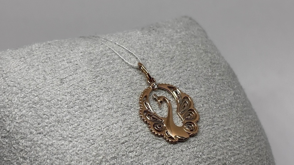 ПОДВЕСКА С КАМНЕМ (Au 585)