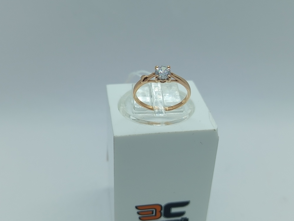 КОЛЬЦО С КАМНЕМ (Au 585)