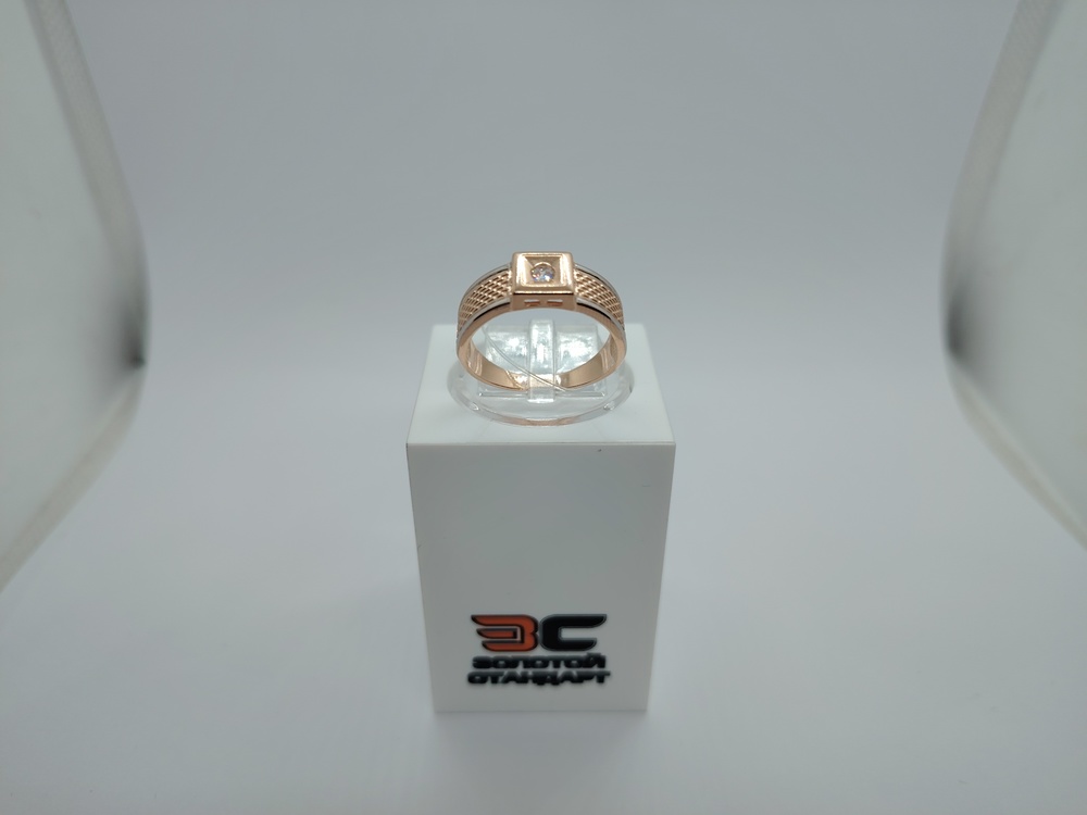 КОЛЬЦО С КАМНЕМ (Au 585)