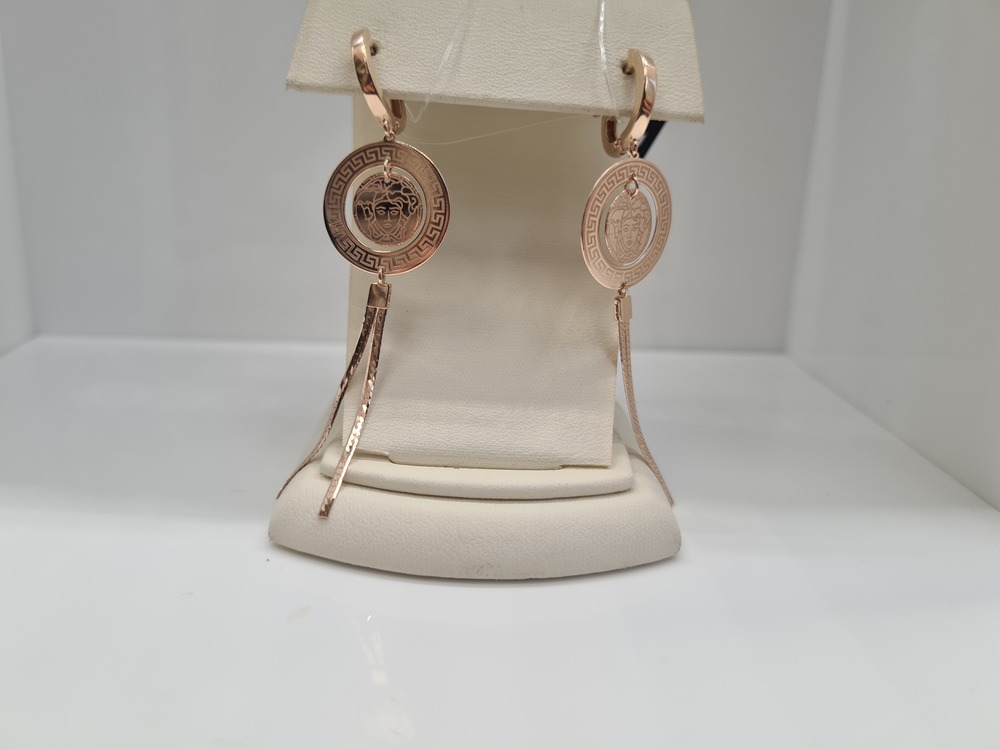 СЕРЬГИ БЕЗ КАМНЯ (Au 585)