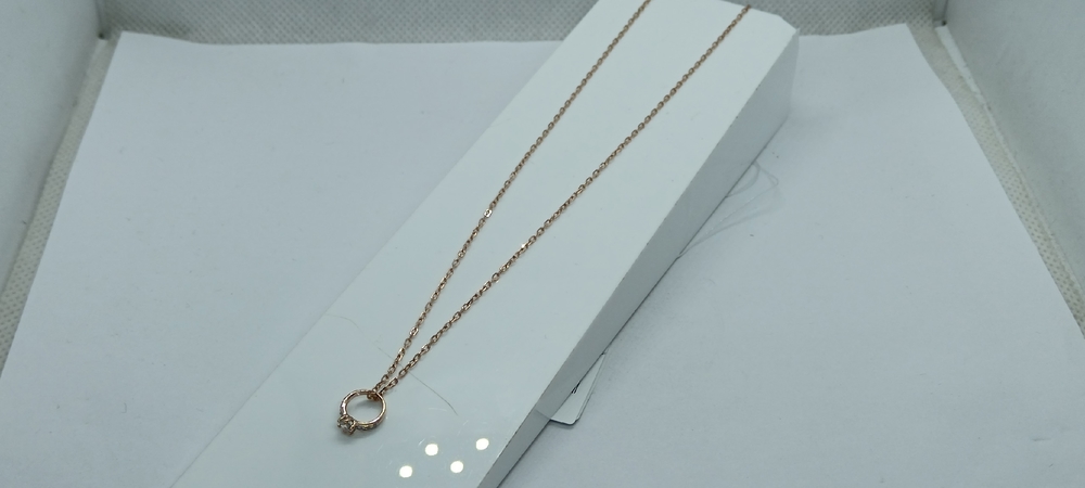 КОЛЬЕ С КАМНЕМ (Au 585)