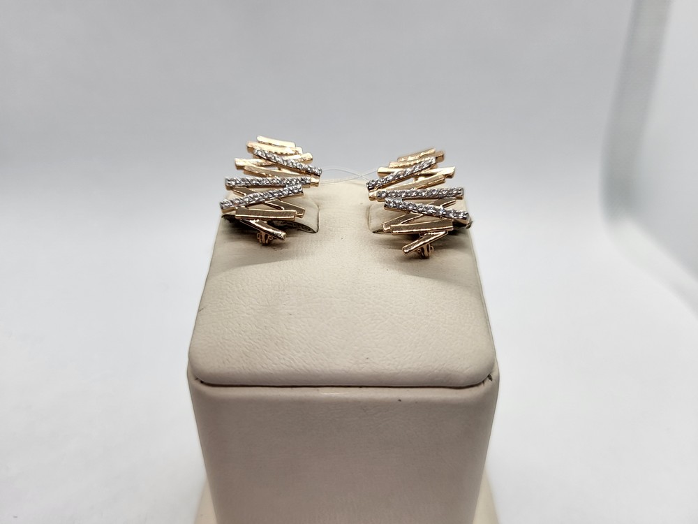 СЕРЬГИ С КАМНЯМИ (Au 585)