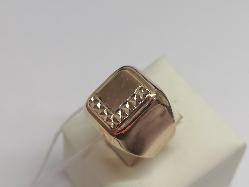 ПЕЧБКМ585 ПЕЧАТКА БЕЗ КАМНЯ (Au 585)