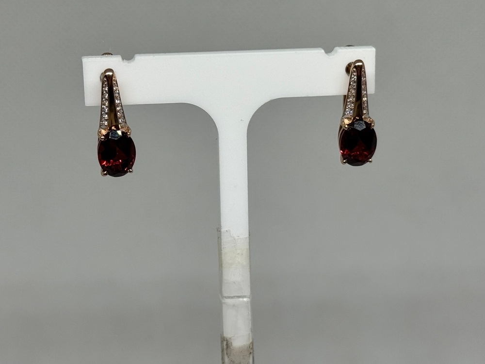 СЕРЬГИ С КАМНЯМИ (Au 585)