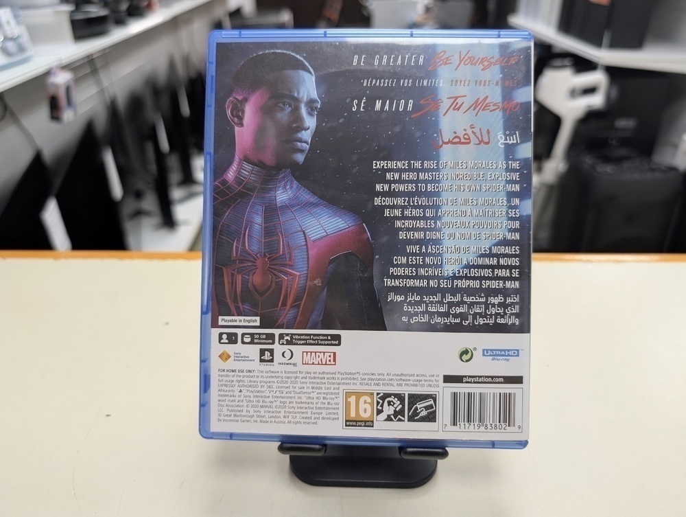 Игра  Playstation 5 Spider-Man Miles Morales