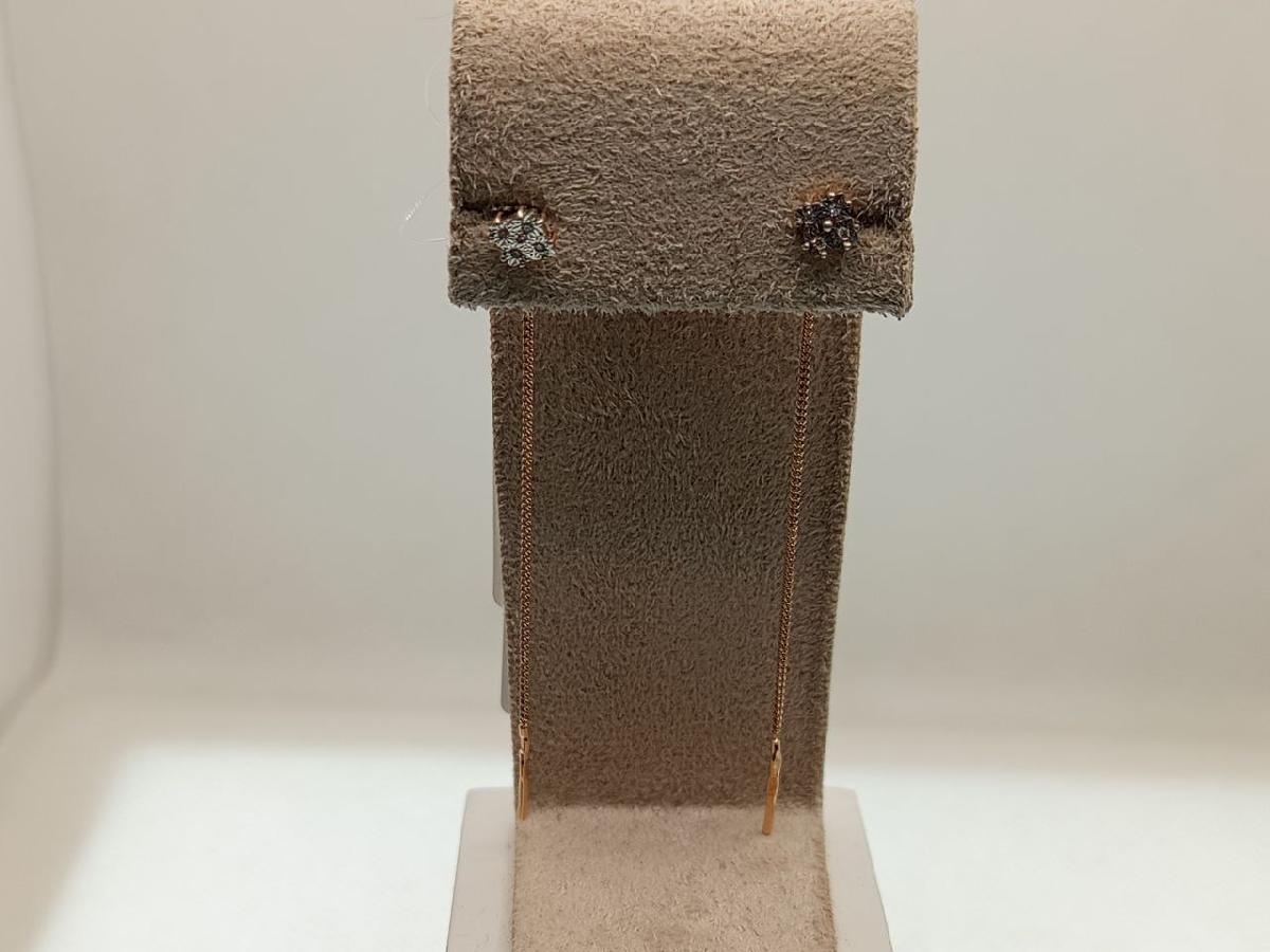 СЕРЬГИ БРИЛЛИАНТ (Au 585)