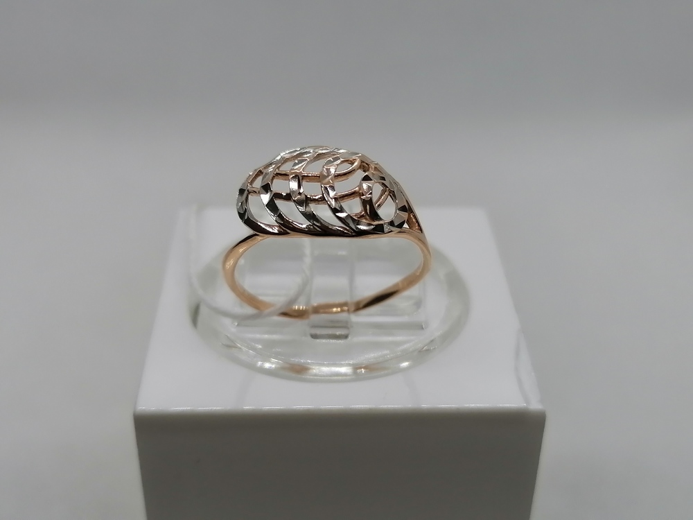 КОЛБКМ585 КОЛЬЦО БЕЗ КАМНЯ (Au 585)