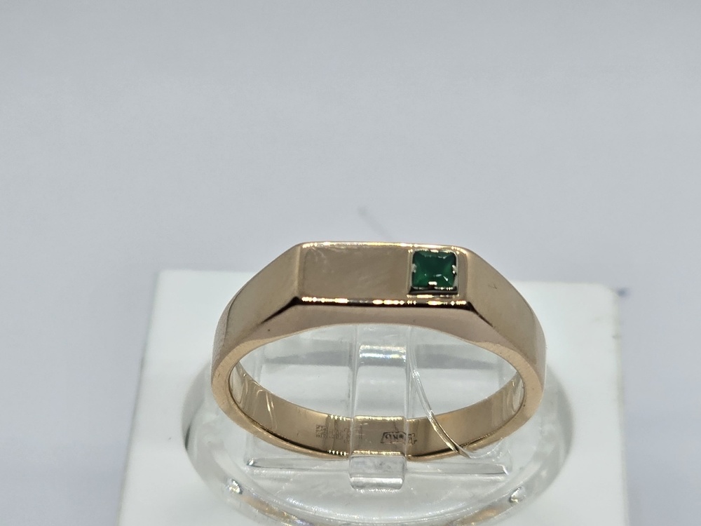 КОЛЬЦО ПЕЧАТКА с камнем (Au 585)