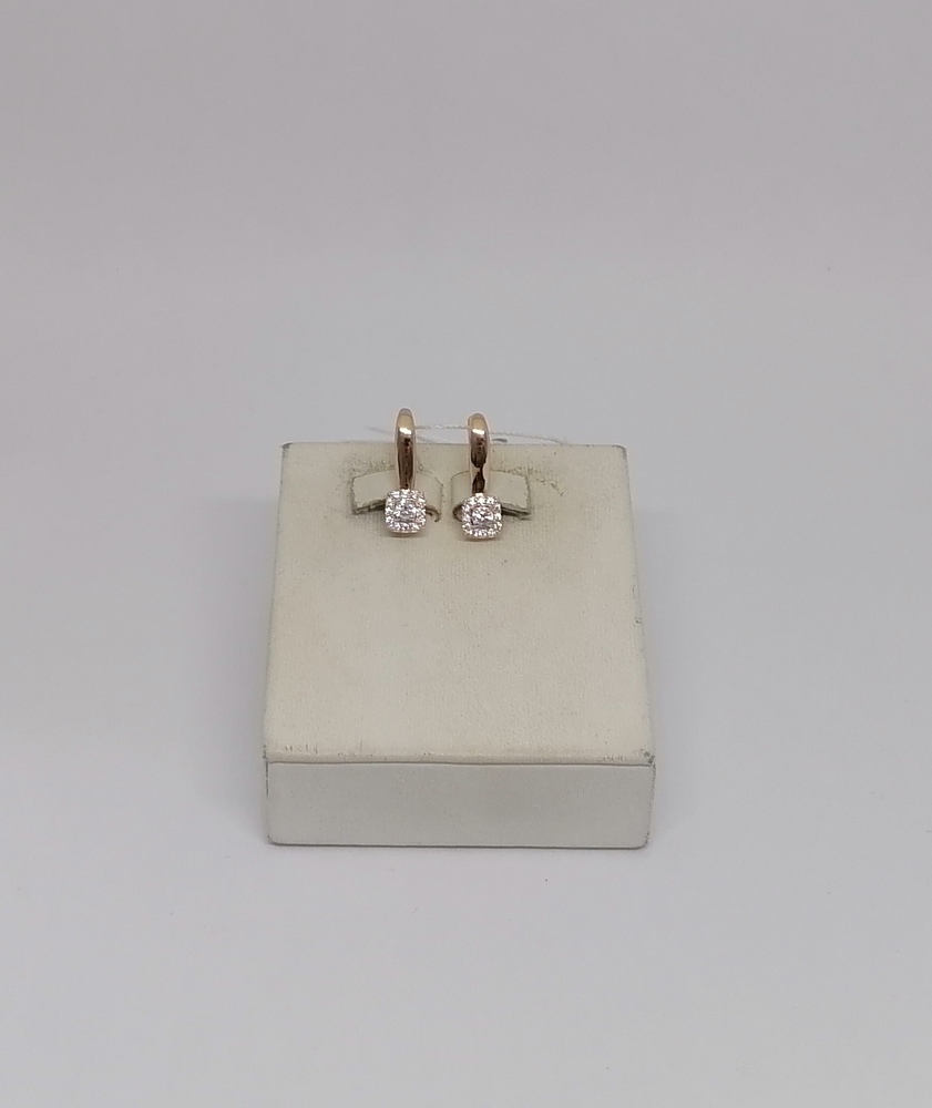 СЕРЬГИ С КАМНЯМИ (Au 585)