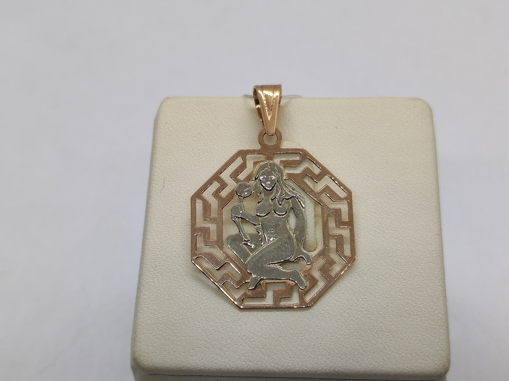 ПОДВЕСКА ЗНАК ЗОДИАКА без камня (Au 585)