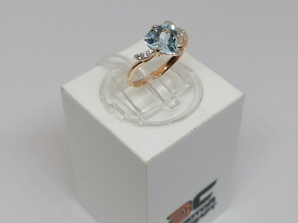КОЛКМИ585 КОЛЬЦО С КАМНЯМИ (Au 585)