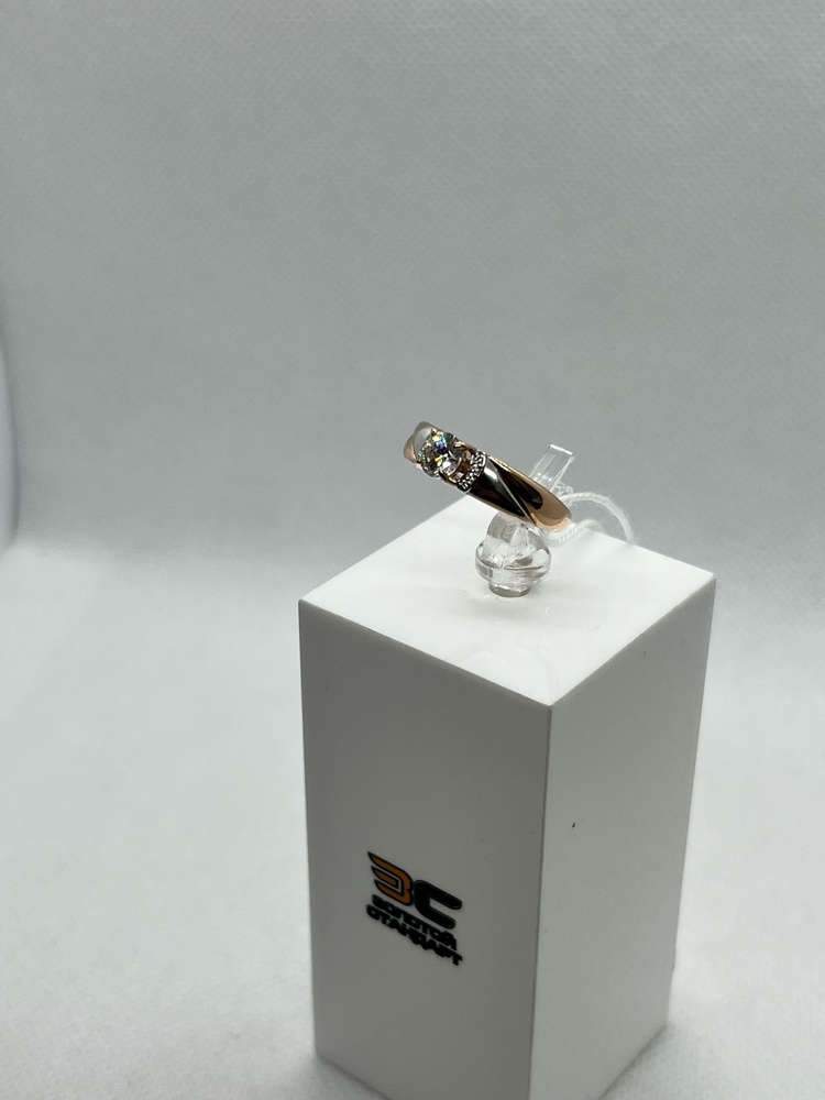 КОЛКМИ585 КОЛЬЦО С КАМНЯМИ (Au 585)