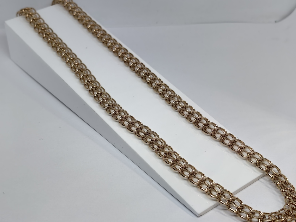 ЦЛИТ585 ЦЕПЬ ПОЛНОВЕСНАЯ Итальянка (Au 585)