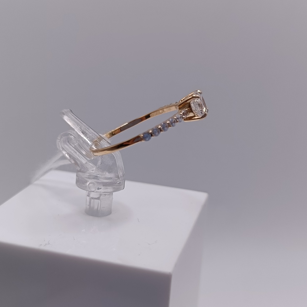 КОЛКМИ585 КОЛЬЦО С КАМНЯМИ (Au 585)