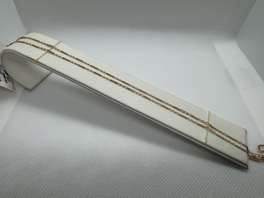 ЦЛФК585 ЦЕПЬ ПОЛНОВЕСНАЯ Фигаро(картье) (Au 585)