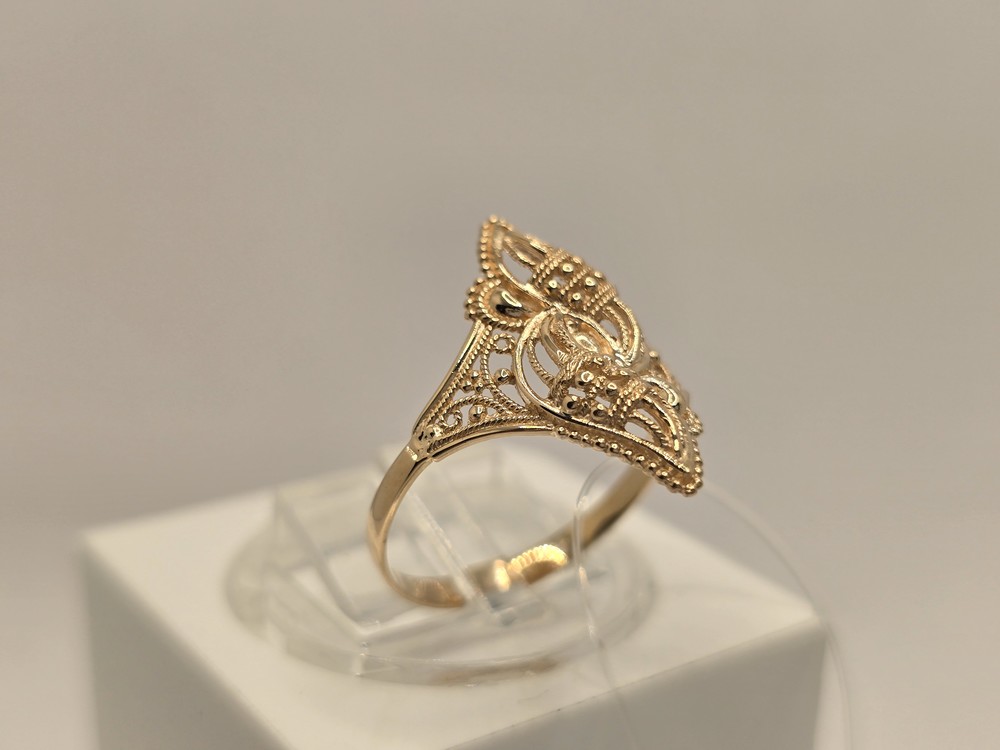 КОЛЬЦО БЕЗ КАМНЯ (Au 585)