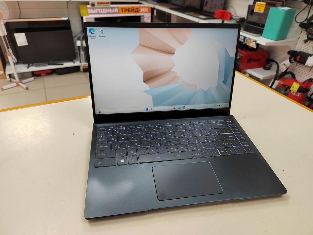 Ноутбук MSI modern 15; I3-1115G4, Intel UHD Graphics, 8 Гб, 256 Гб, Нет