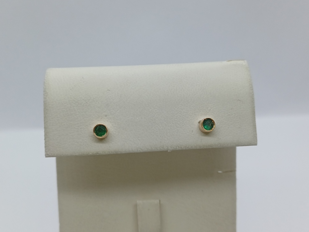 СПУС585 СЕРЬГИ ПУСЕТЫ (Au 585)