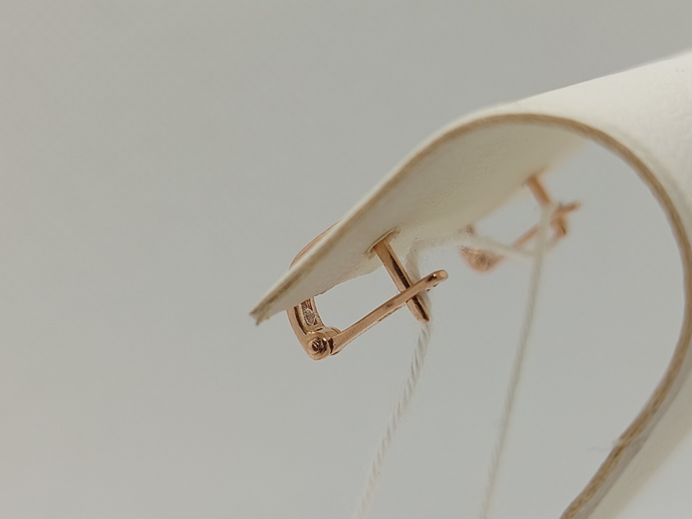 СЕРЬГИ С КАМНЯМИ (Au 585)