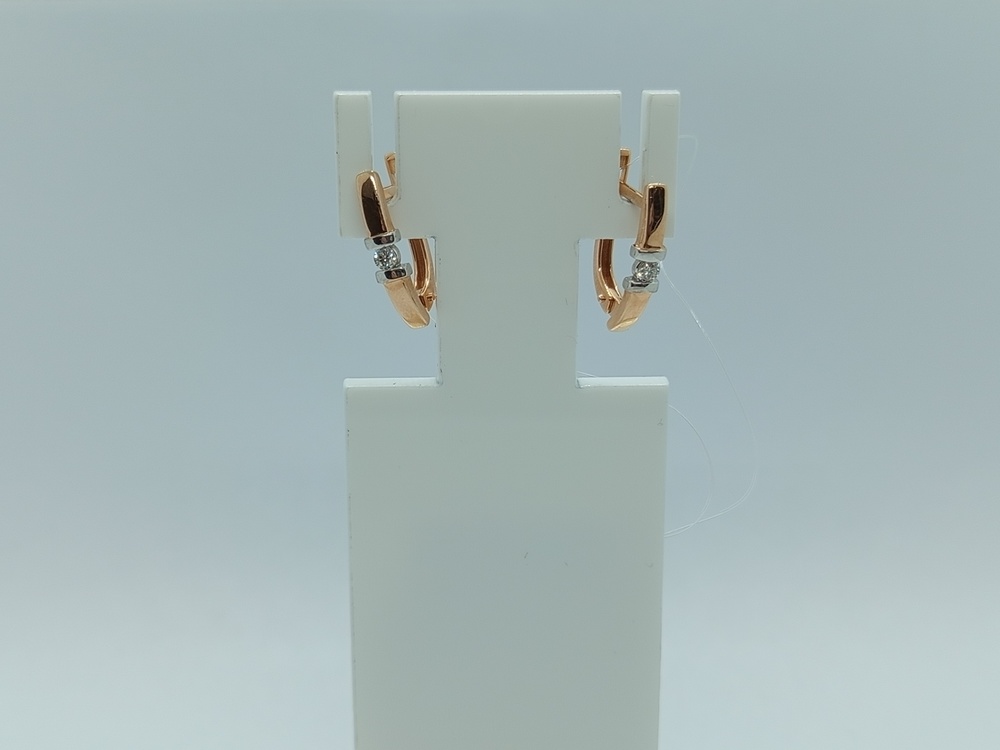 СЕРЬГИ БРИЛЛИАНТ (Au 585)