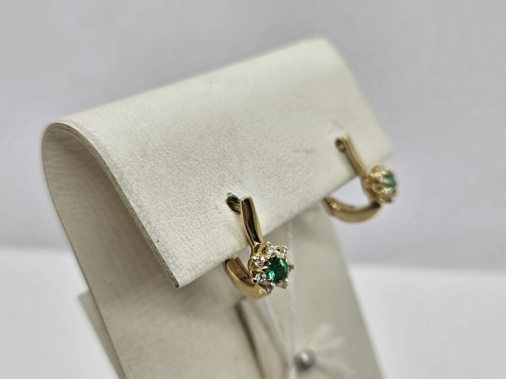 СЕРЬГИ БРИЛЛИАНТ (Au 585)