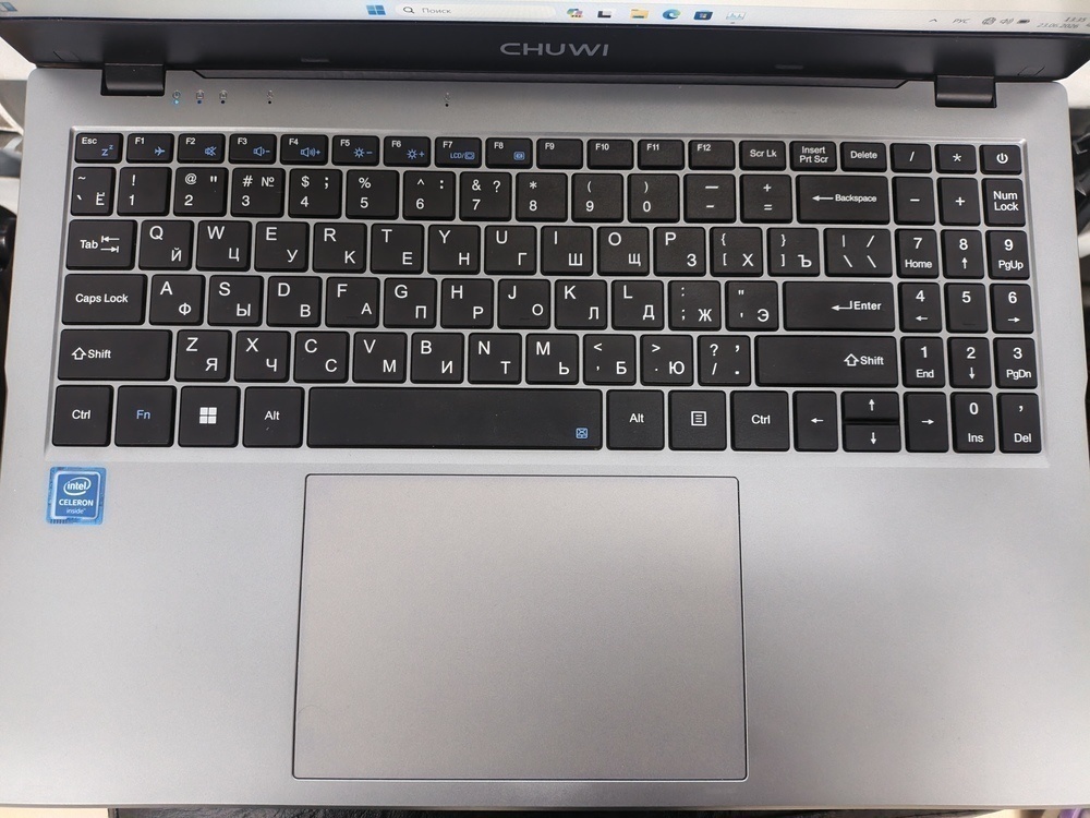 Ноутбук CHUWI; Celeron N4020, Intel UHD Graphics, 8 Гб, 500 Гб, Нет