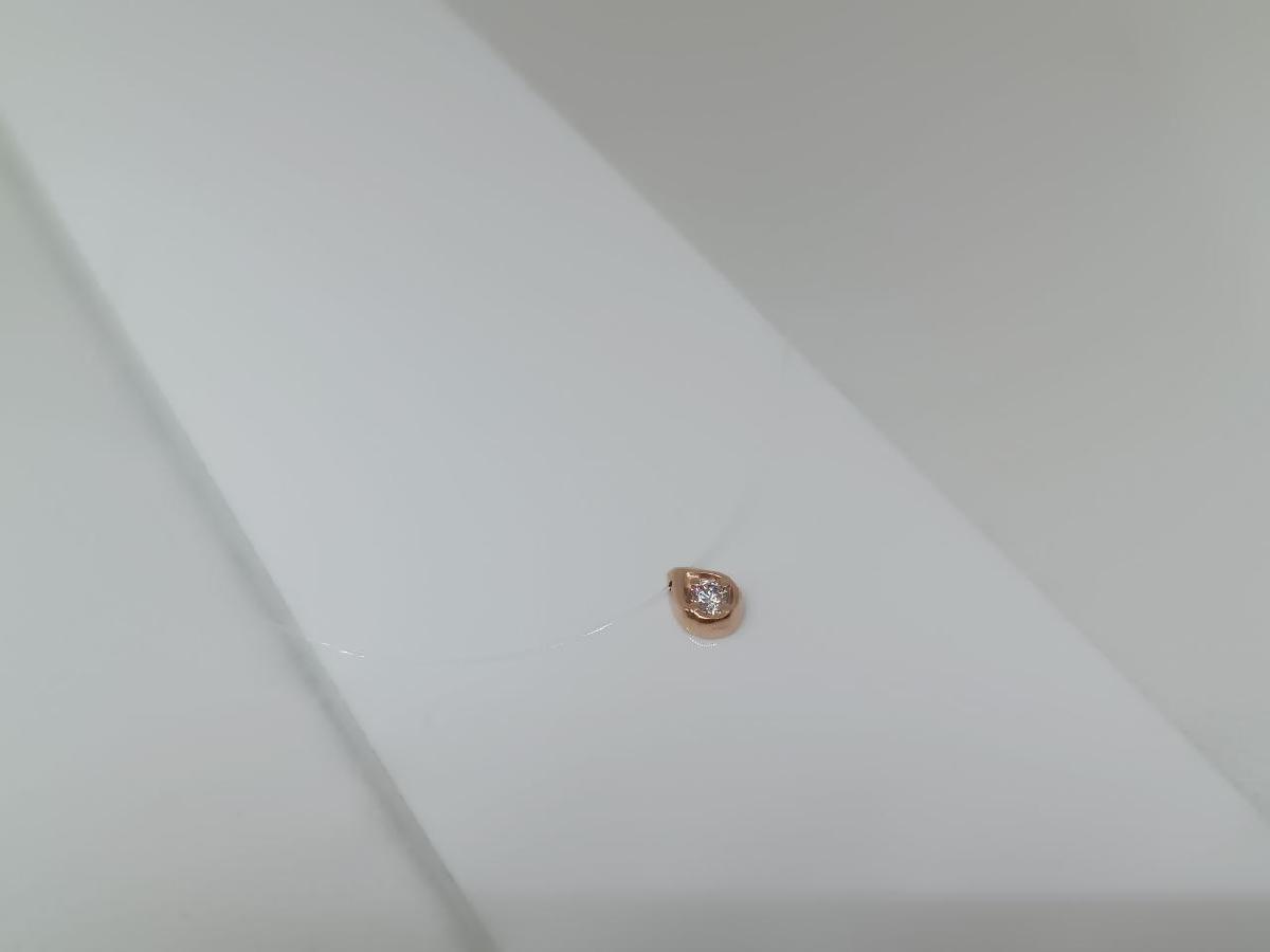 КОЛЬЕ НА ЛЕСКЕ с камнем (Au 585)