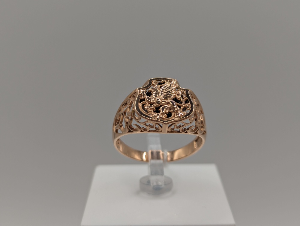 ПЕЧКМ585 ПЕЧАТКА С КАМНЕМ (Au 585)