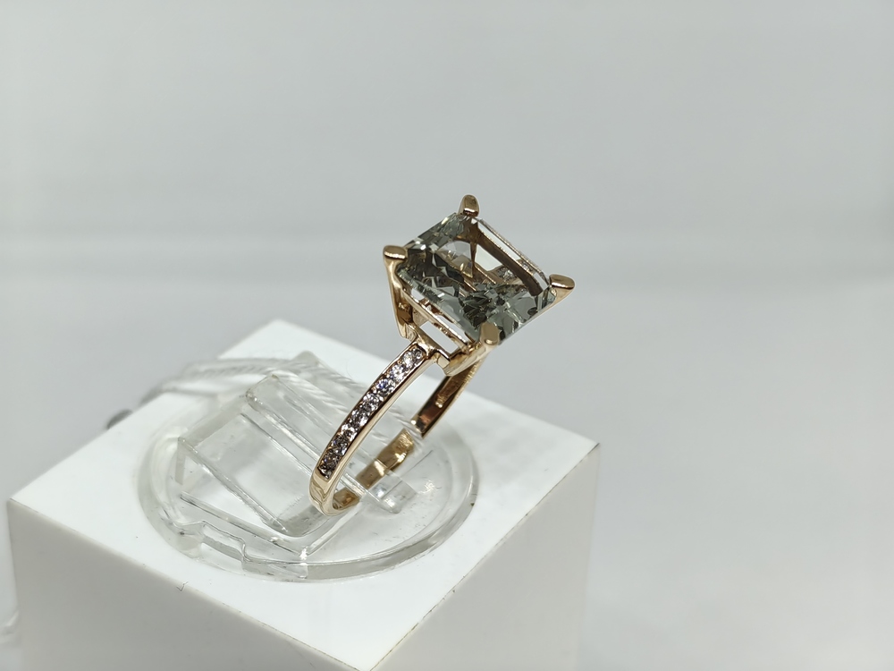 КОЛКМИ585 КОЛЬЦО С КАМНЯМИ (Au 585)