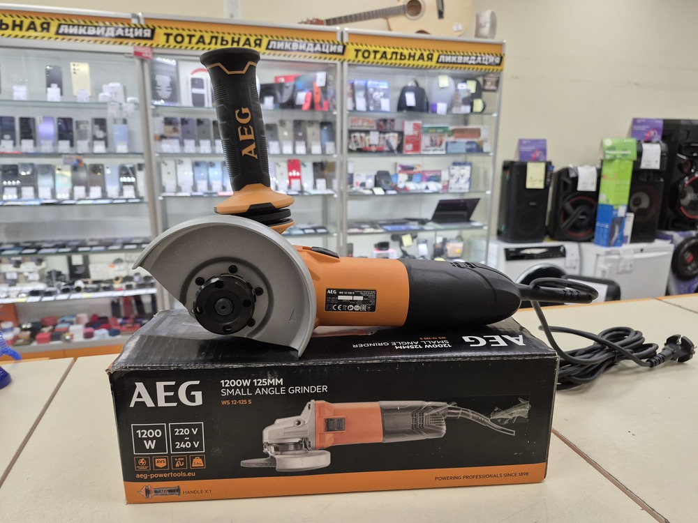 Угловая шлифмашина AEG WS12-125S