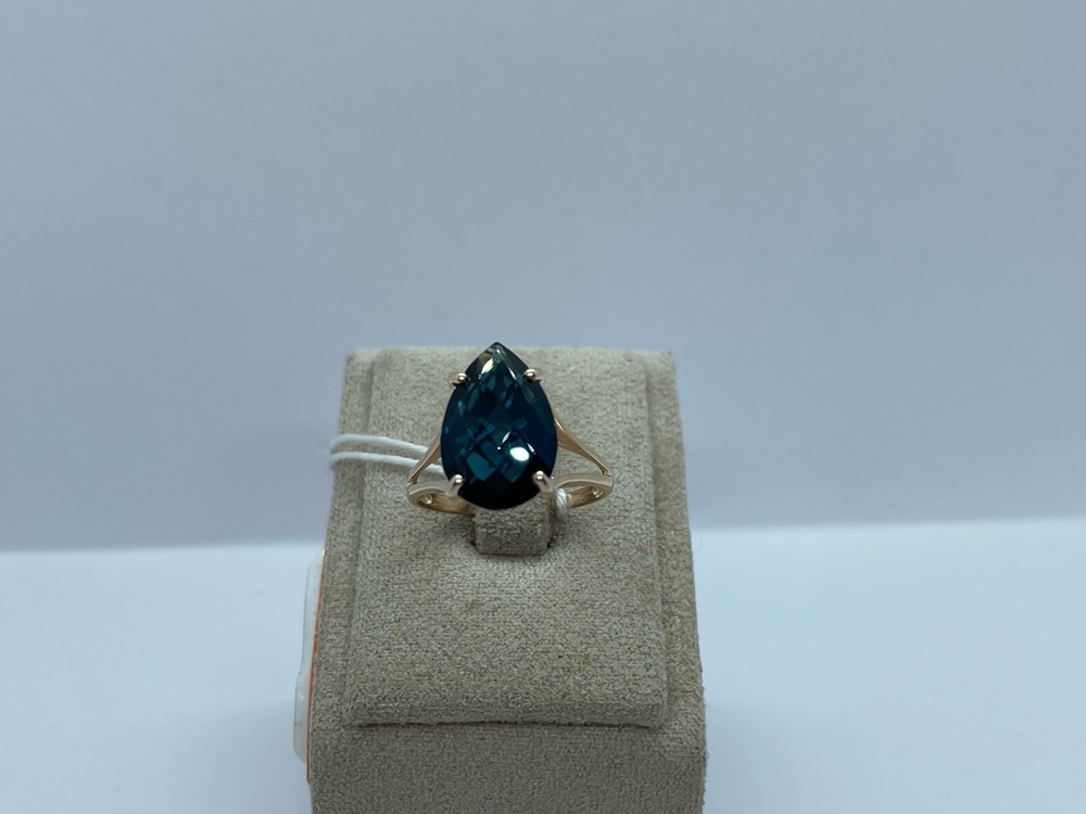 КОЛЬЦО С КАМНЕМ (Au 585)