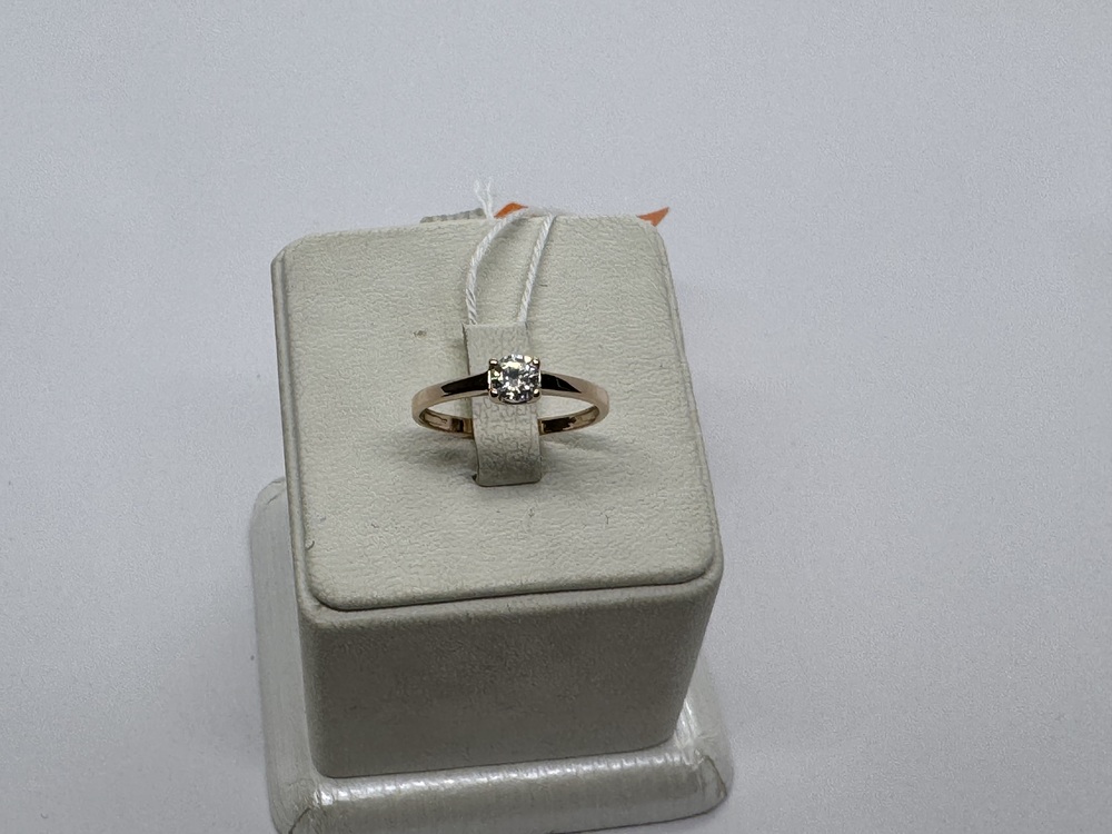 КОЛКМ585 КОЛЬЦО С КАМНЕМ (Au 585)