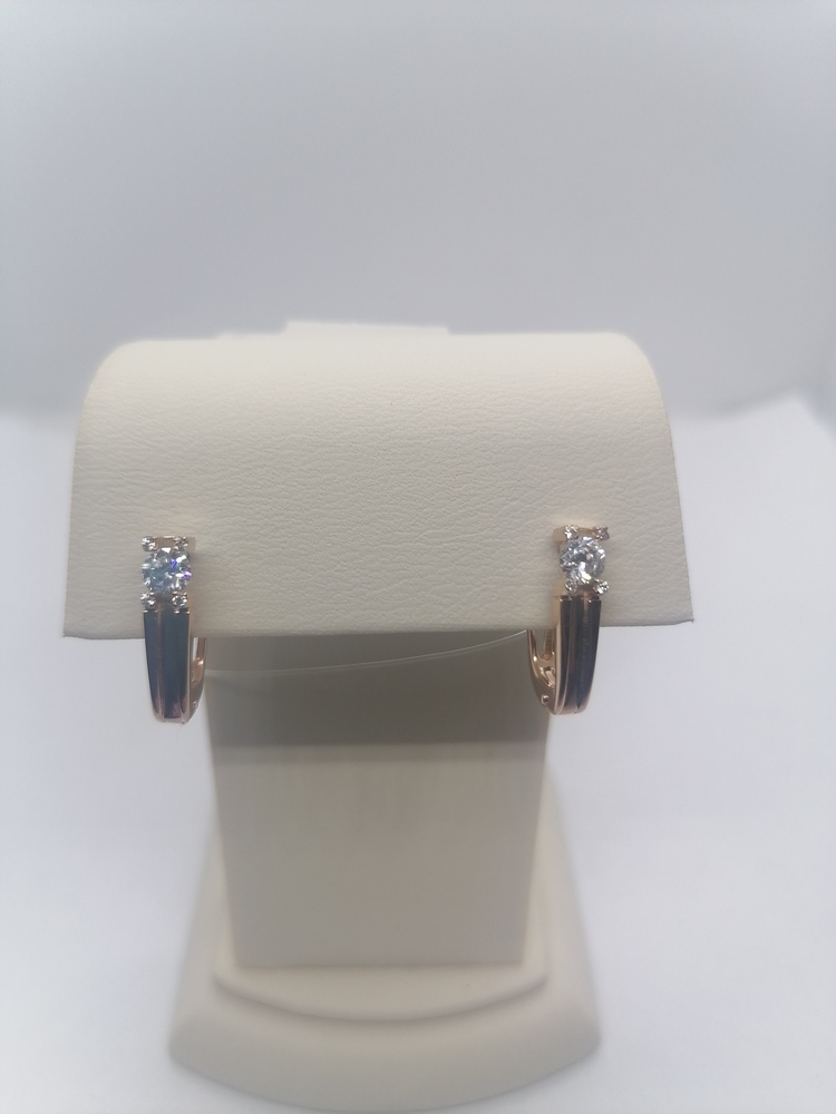 СЕРЬГИ С КАМНЯМИ (Au 585)