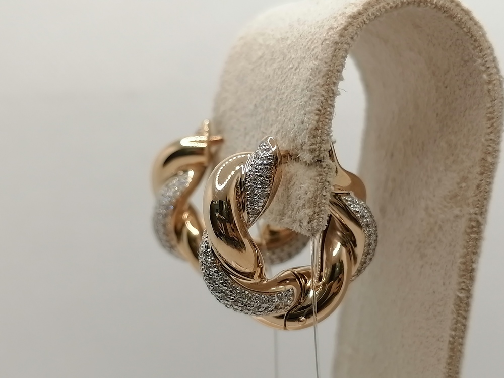 СЕРЬГИ С КАМНЯМИ (Au 585)