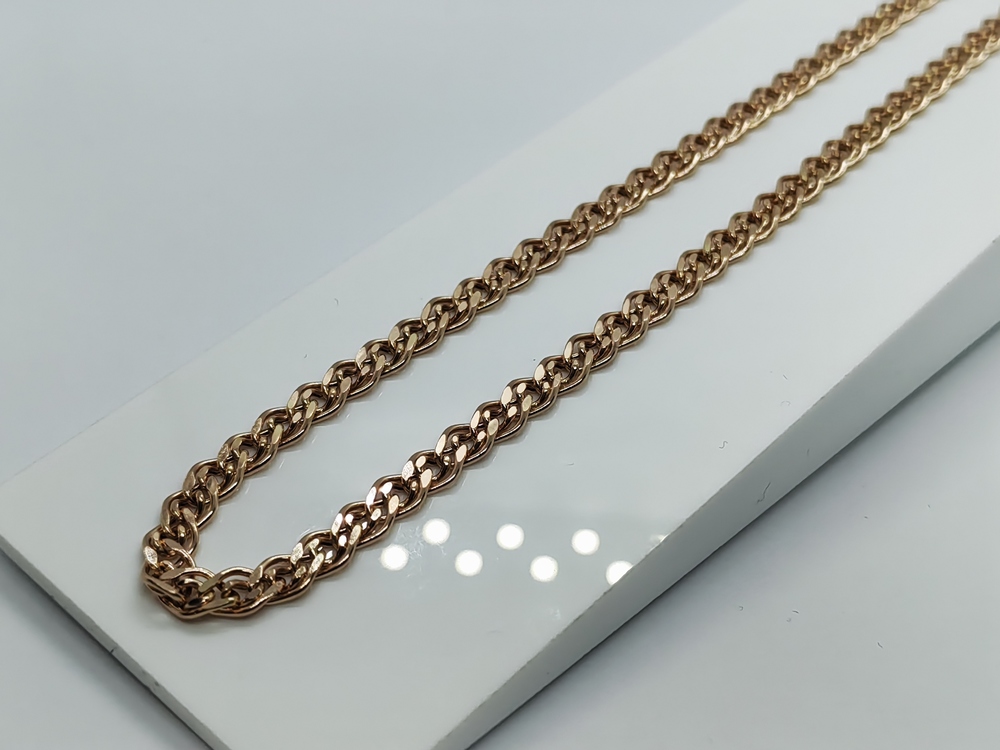 8080155П-50 ЦЕПЬ ПУСТОТЕЛАЯ Нона (Au 585)