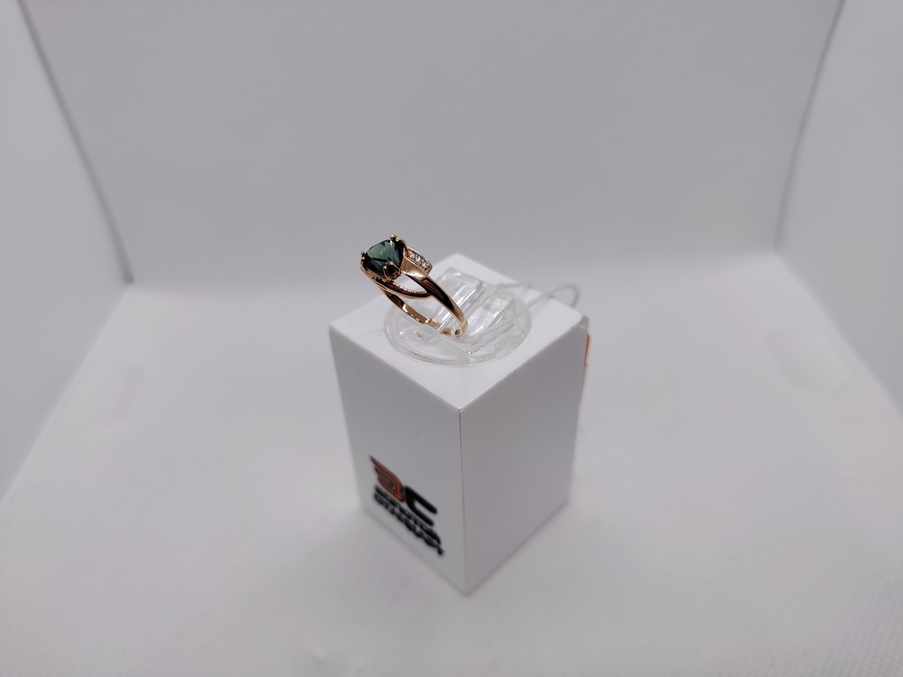 КОЛКМИ585 КОЛЬЦО С КАМНЯМИ (Au 585)