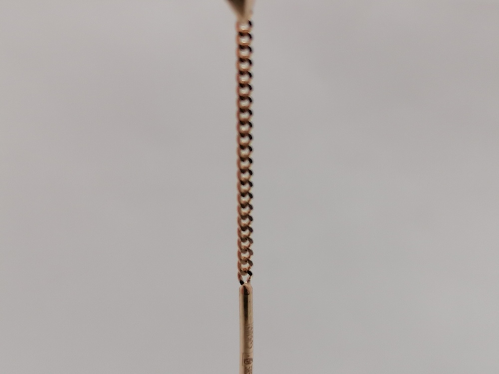 СЕРЬГИ ПРОДЕВКИ без камня (Au 585)