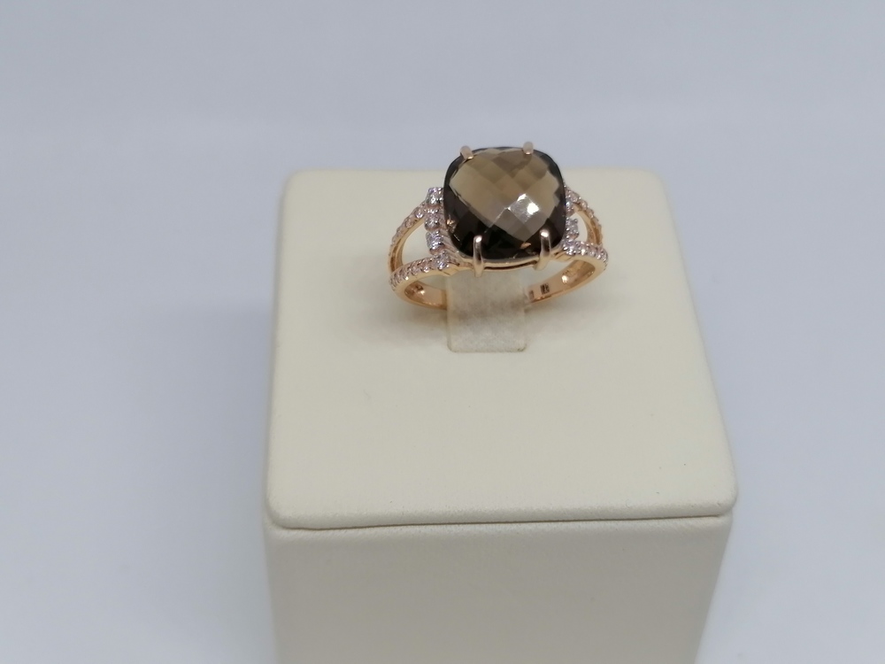 КОЛКМИ585 КОЛЬЦО С КАМНЯМИ (Au 585)