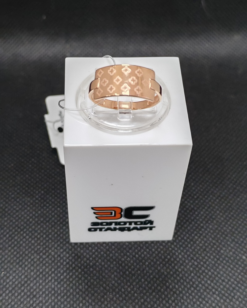 к4156 КОЛЬЦО БЕЗ КАМНЯ (Au 585)