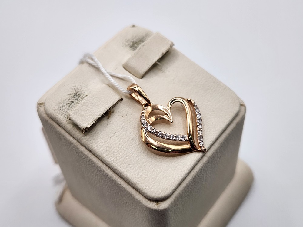 ПОДКМИ585 ПОДВЕСКА С КАМНЯМИ (Au 585)