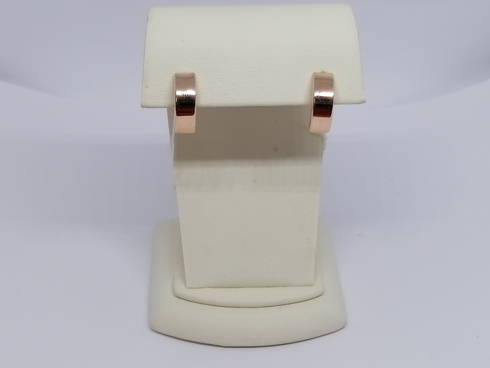 СЕРЬГИ БЕЗ КАМНЯ (Au 585)