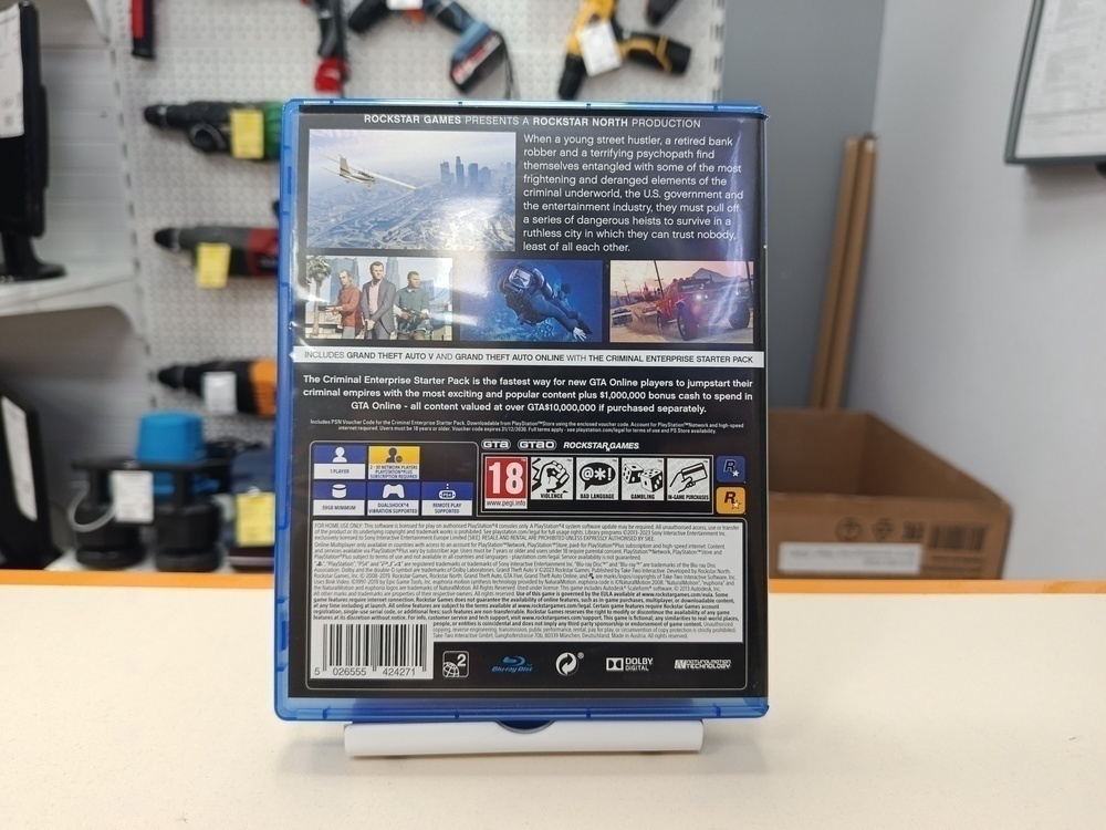 Игра Playstation 4 GTA 5