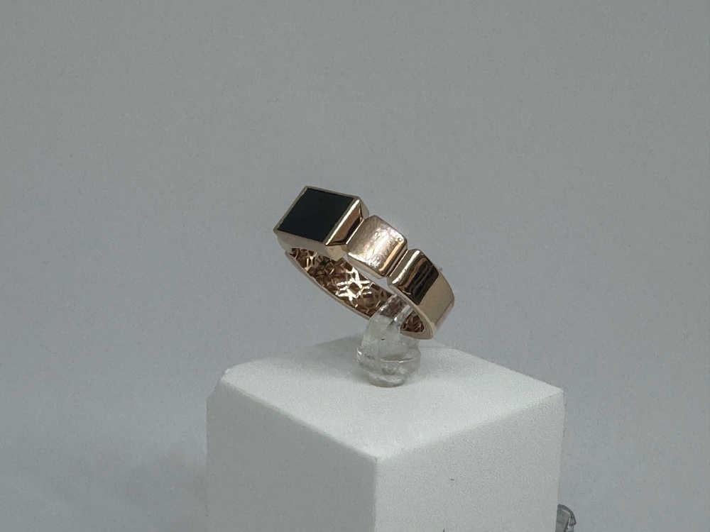 КОЛЬЦО ПЕЧАТКА с камнем (Au 585)