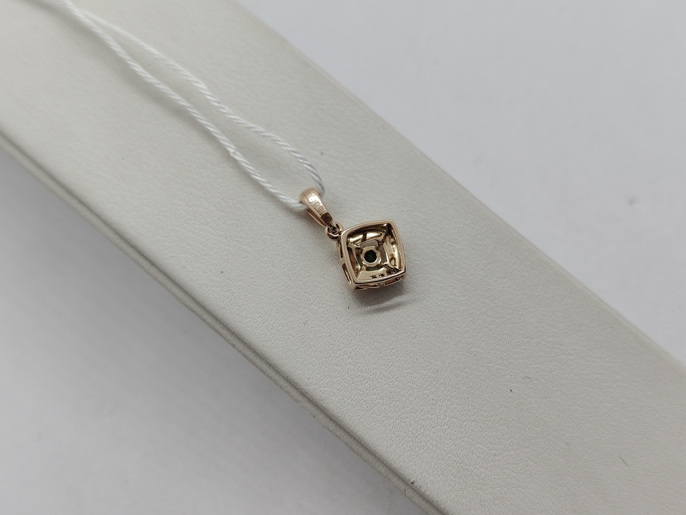 ПОДКМИ585 ПОДВЕСКА С КАМНЯМИ (Au 585)