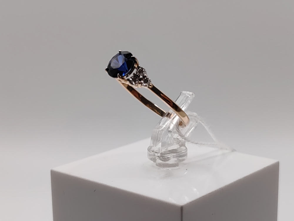 КОЛЬЦО БРИЛЛИАНТ Au 585